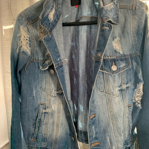 Distressed jacket - Picture 3 of 4